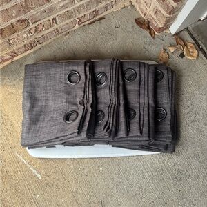 Target Gray Grommet Curtains